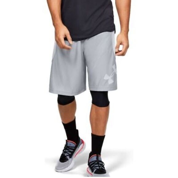 Under Armour Perimeter Basketball Shorts Mens Medium grey - Picture 1 of 8